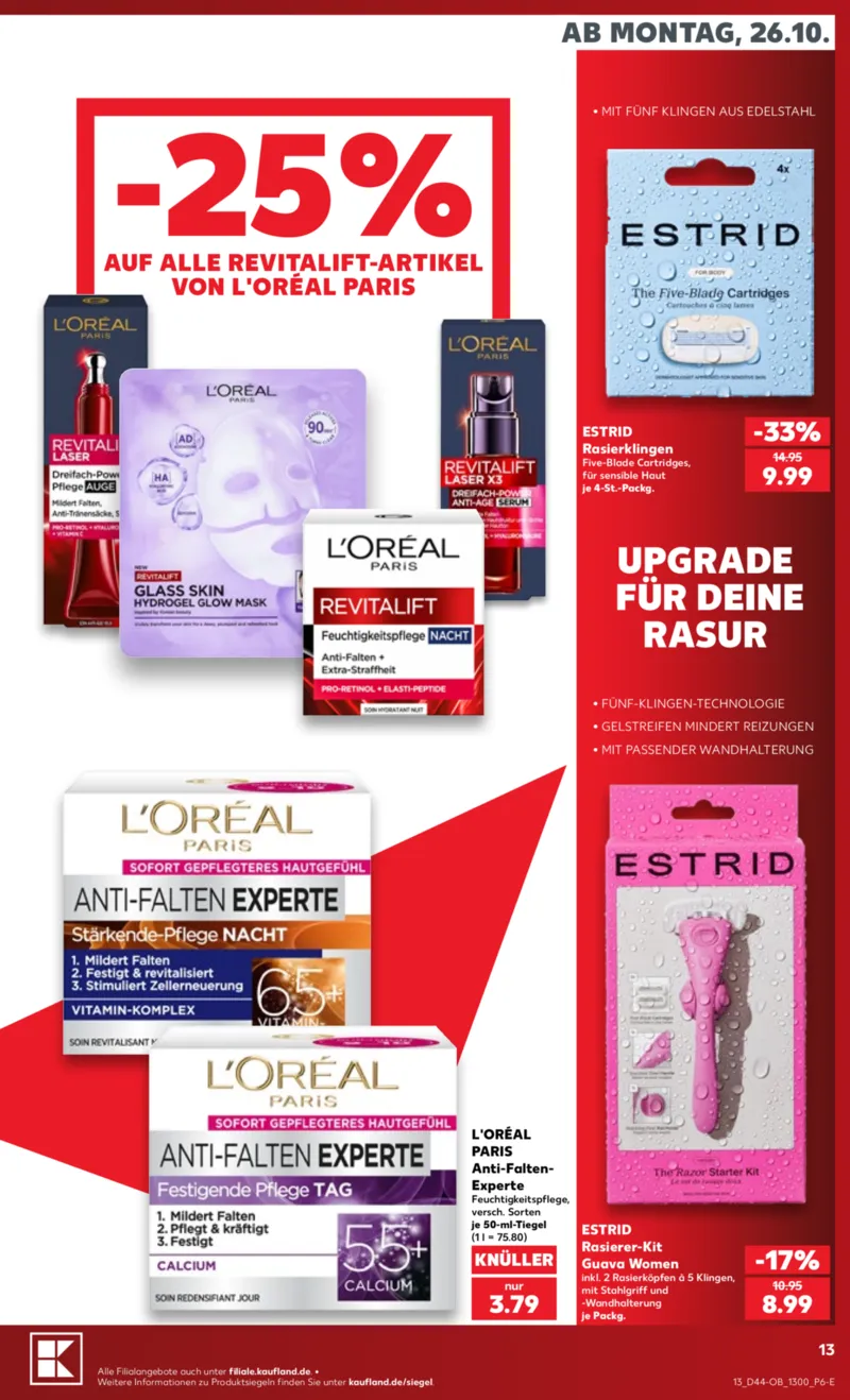 Kaufland Prospekt vom 26.10.2026, Seite 13