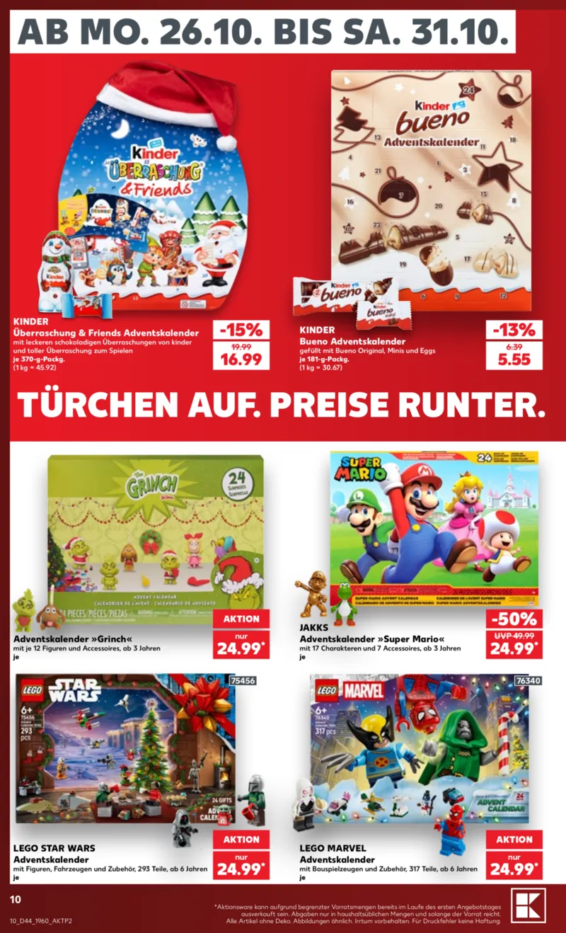 Kaufland Prospekt vom 26.10.2026, Seite 10