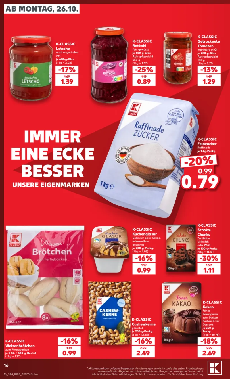 Kaufland Prospekt vom 26.10.2026, Seite 16