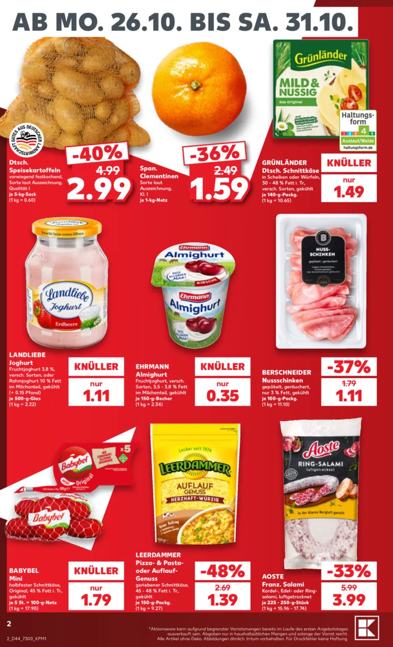 Kaufland Prospekt vom 26.10.2026, Seite 2