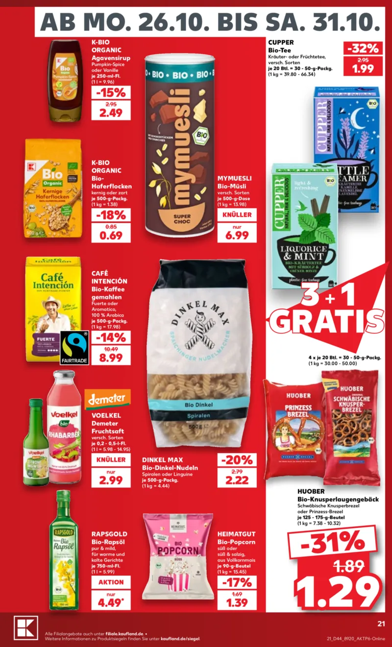 Kaufland Prospekt vom 26.10.2026, Seite 21