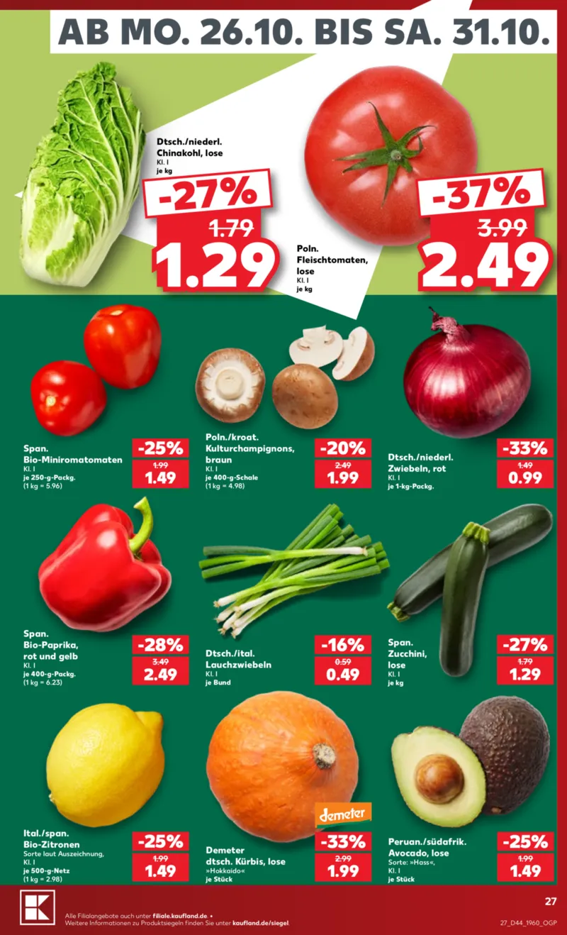 Kaufland Prospekt vom 26.10.2026, Seite 27