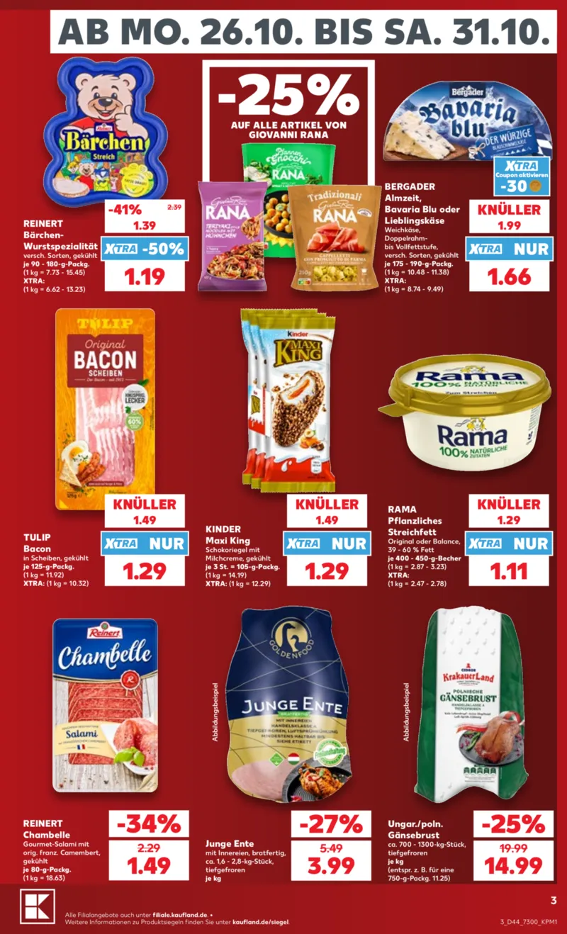 Kaufland Prospekt vom 26.10.2026, Seite 3