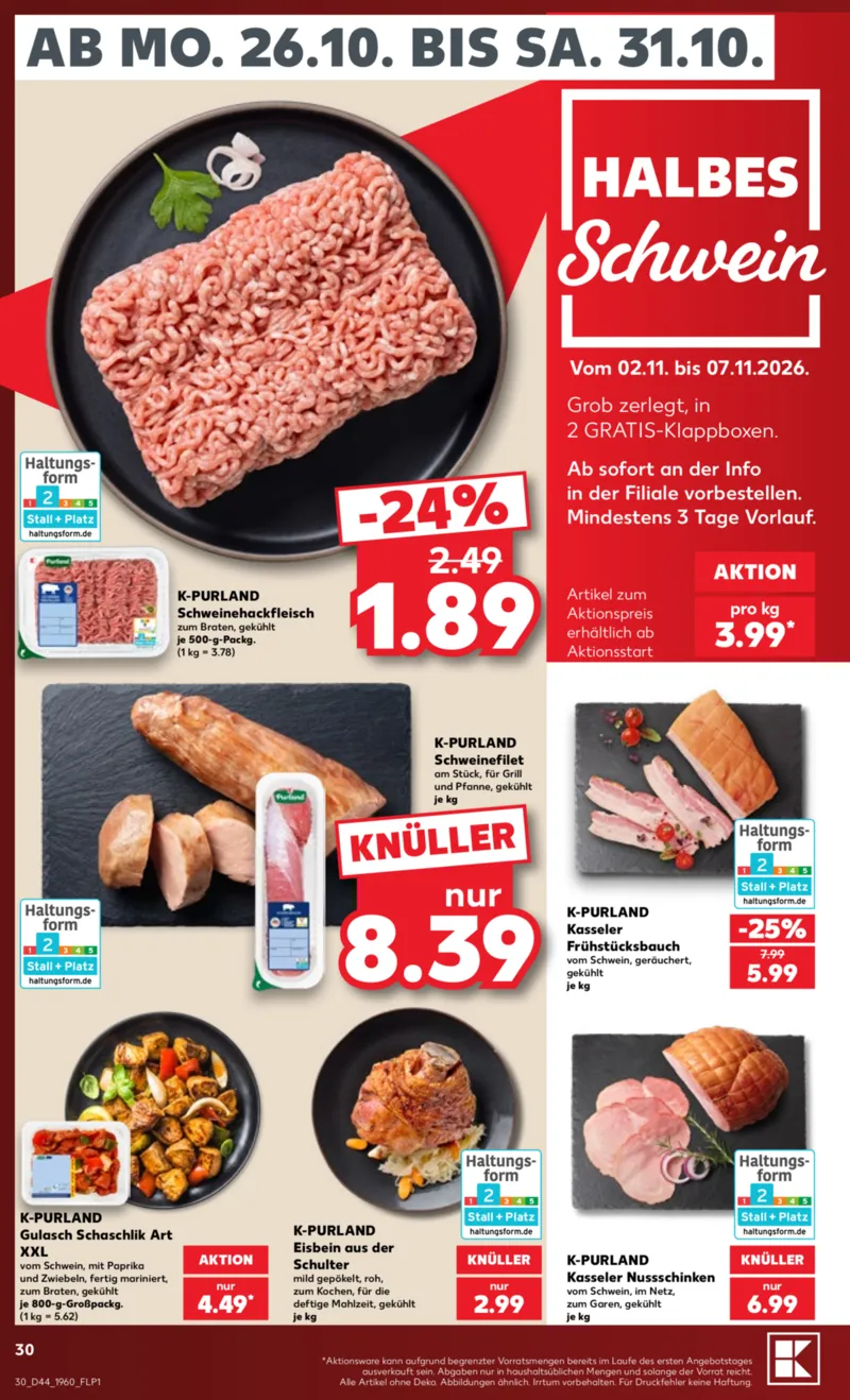 Kaufland Prospekt vom 26.10.2026, Seite 30