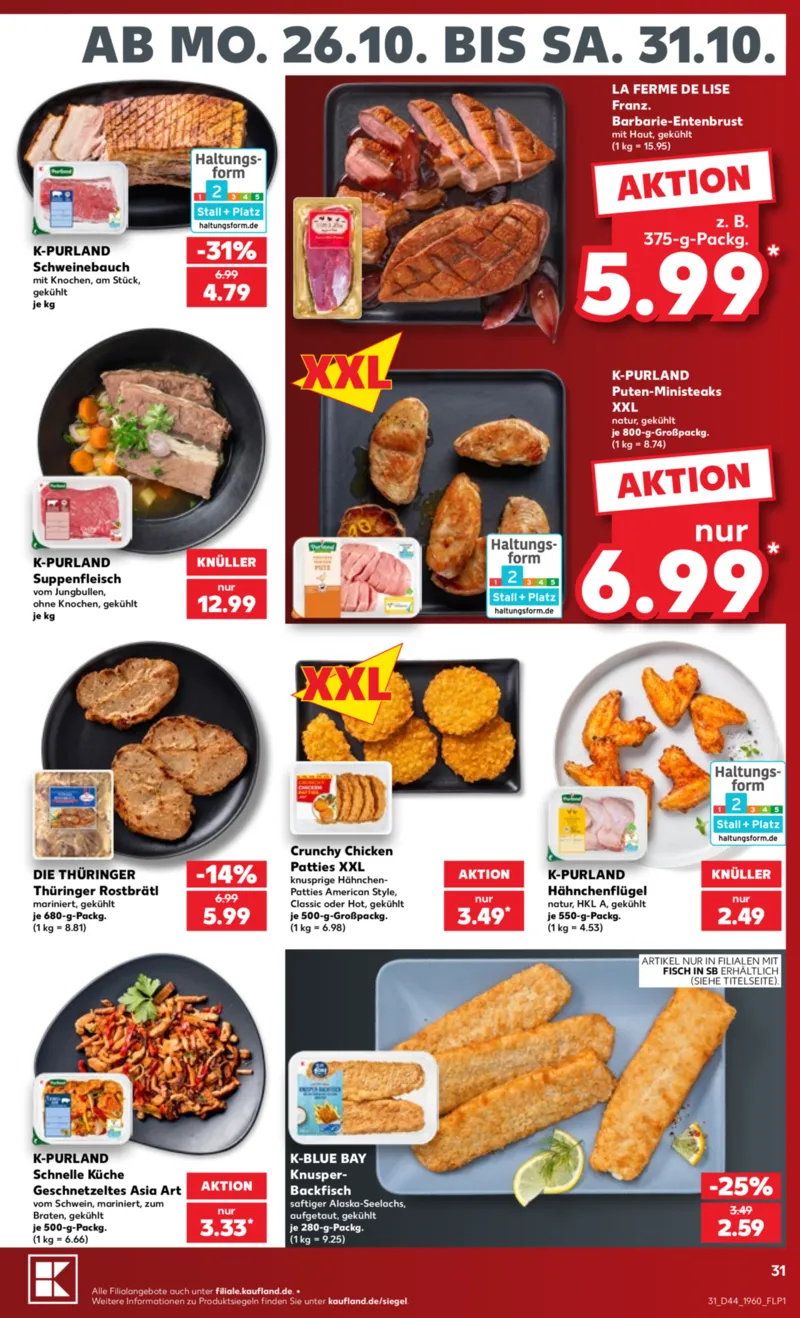 Kaufland Prospekt vom 26.10.2026, Seite 31