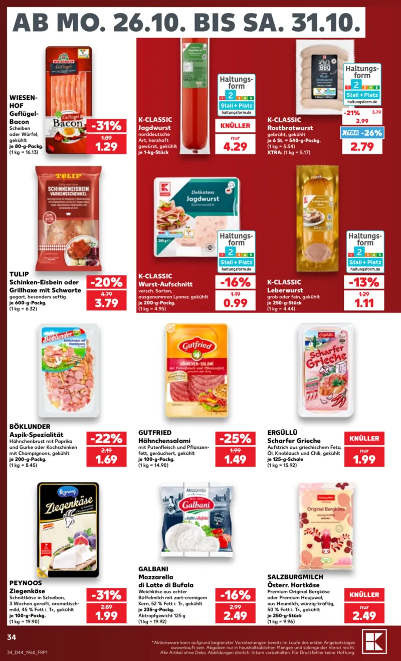 Kaufland Prospekt vom 26.10.2026, Seite 34