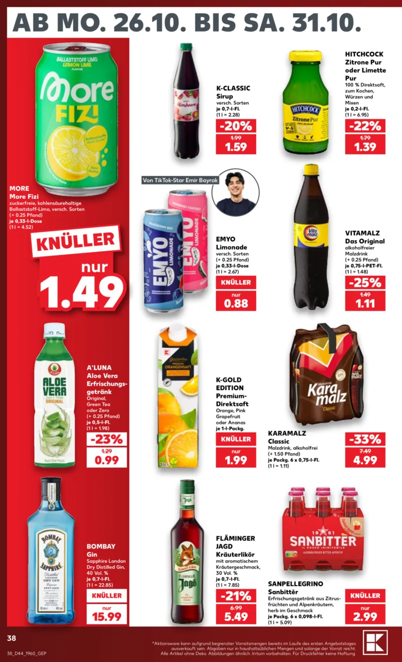 Kaufland Prospekt vom 26.10.2026, Seite 38