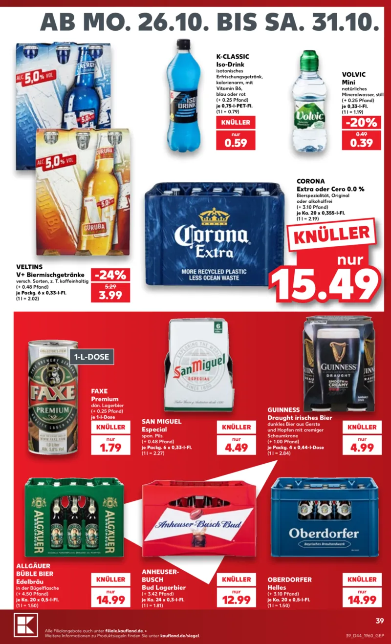 Kaufland Prospekt vom 26.10.2026, Seite 39