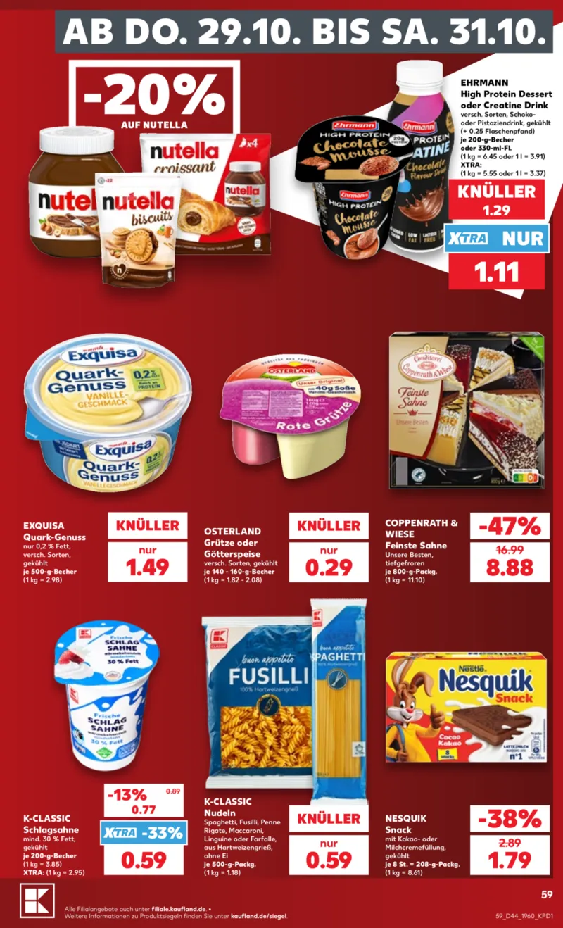 Kaufland Prospekt vom 26.10.2026, Seite 59