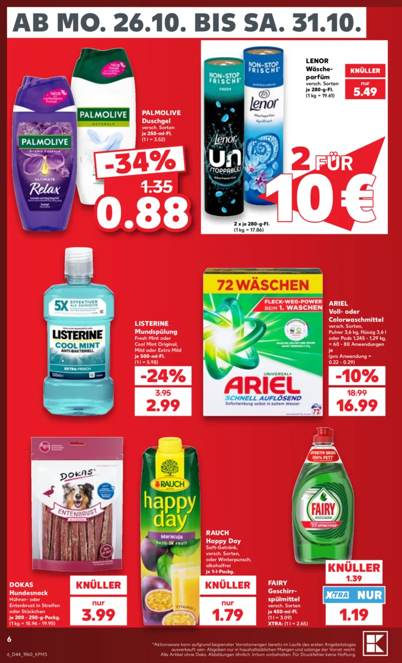 Kaufland Prospekt vom 26.10.2026, Seite 6