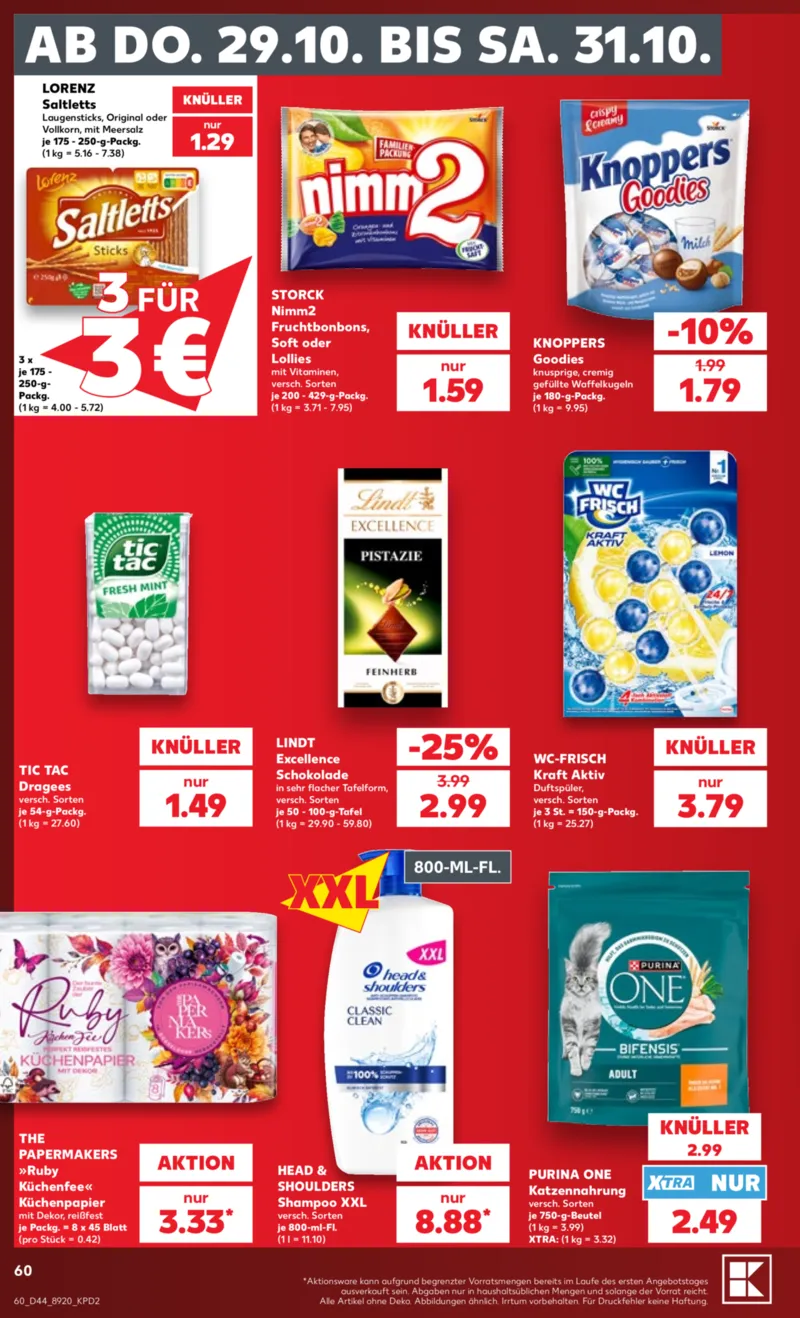 Kaufland Prospekt vom 26.10.2026, Seite 60