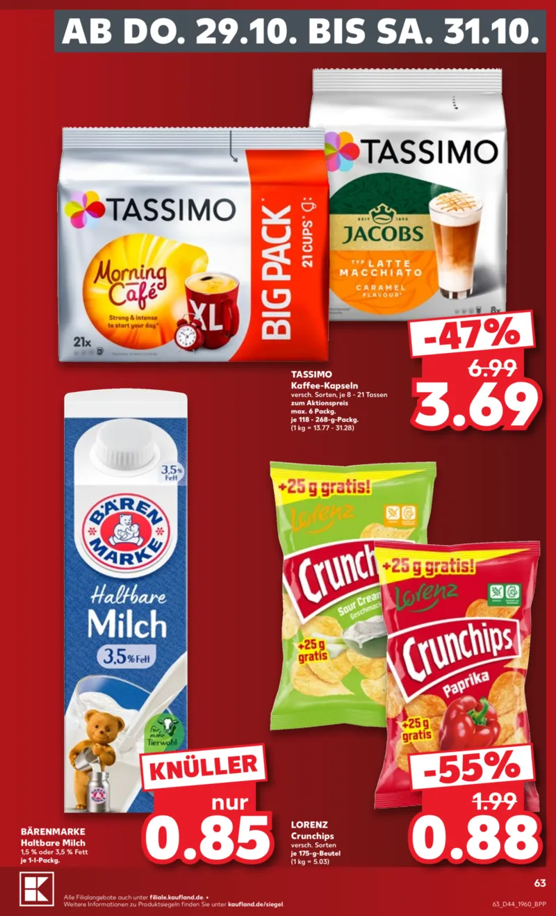 Kaufland Prospekt vom 26.10.2026, Seite 63