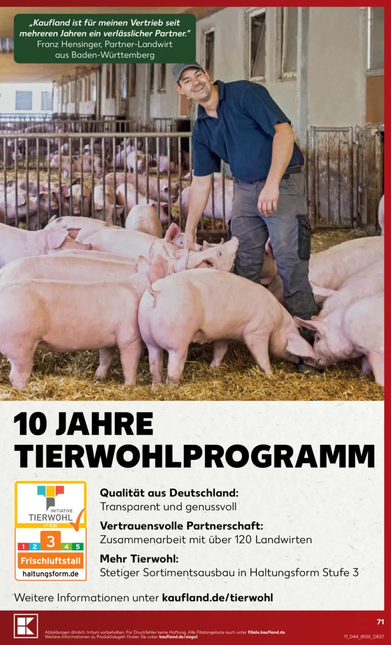 Kaufland Prospekt vom 26.10.2026, Seite 71