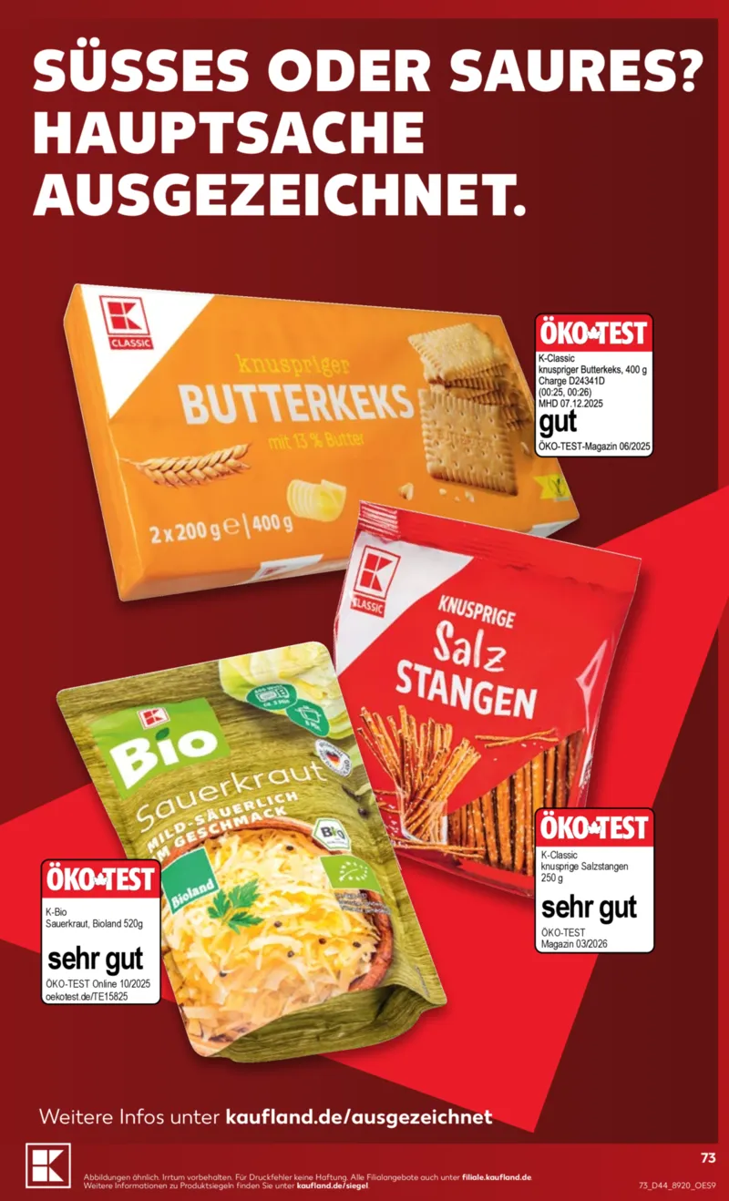 Kaufland Prospekt vom 26.10.2026, Seite 73