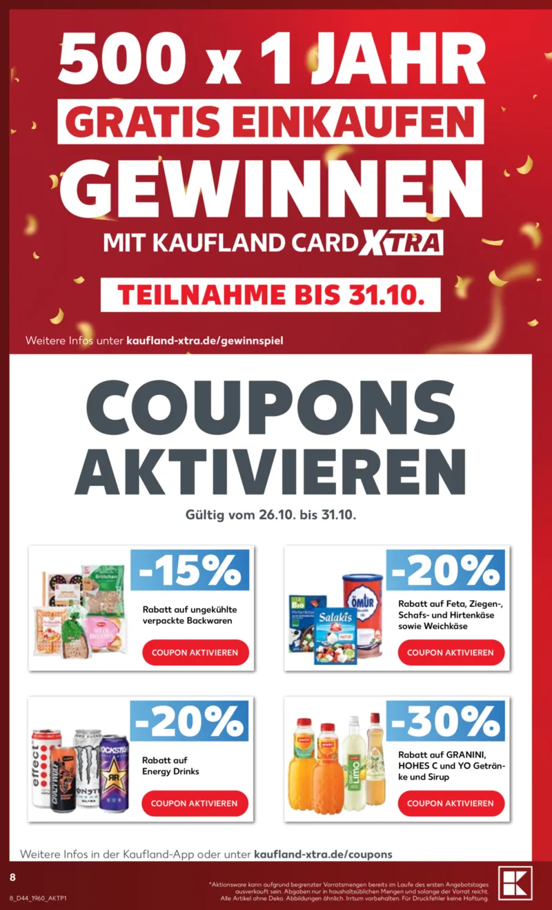 Kaufland Prospekt vom 26.10.2026, Seite 8