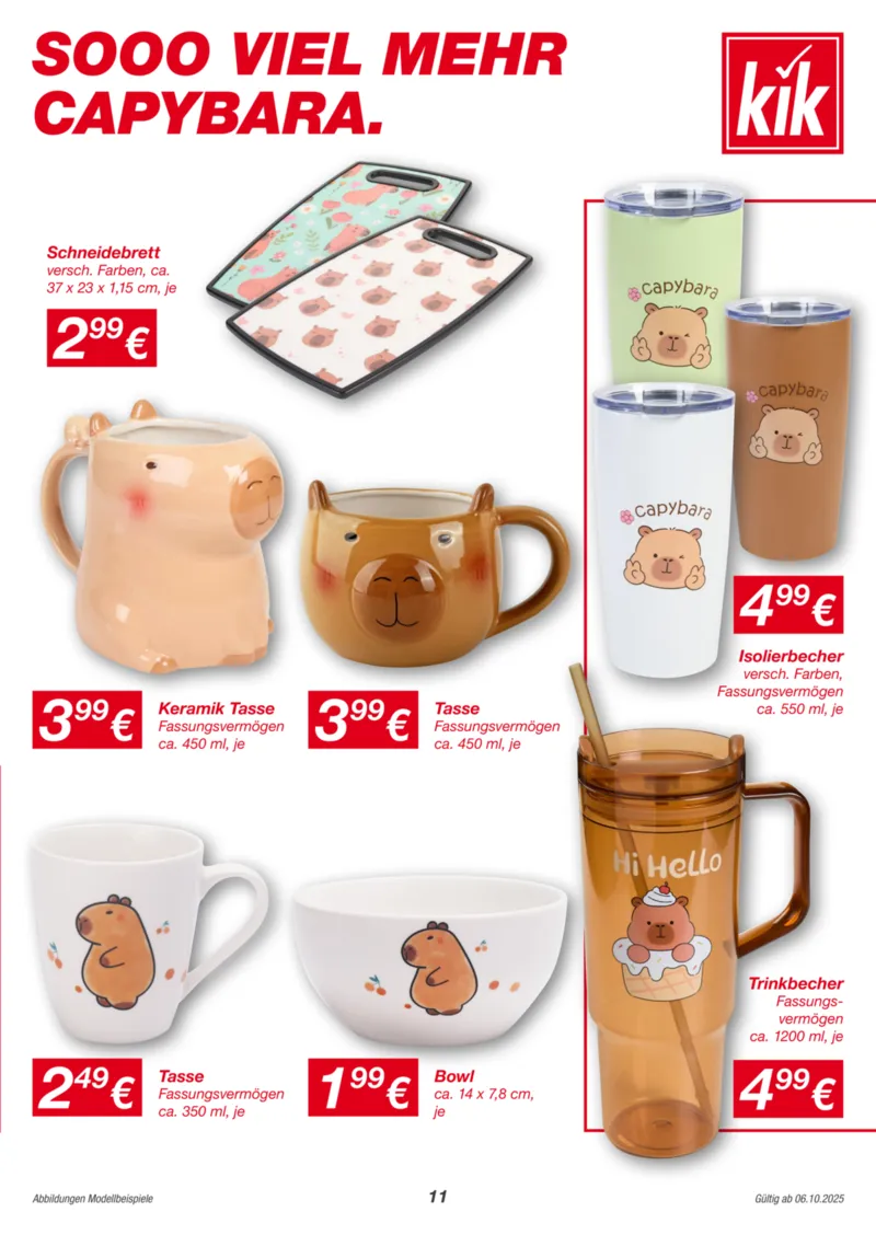KiK Prospekt vom 06.10.2025, Seite 11