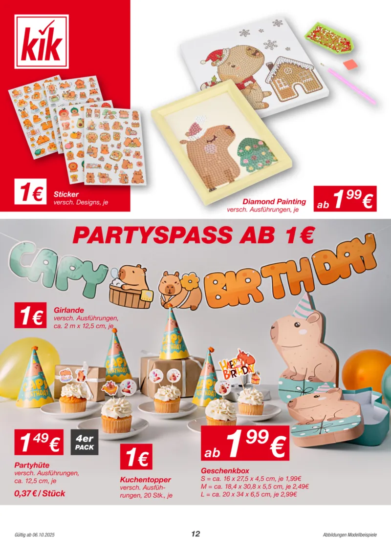 KiK Prospekt vom 06.10.2025, Seite 12