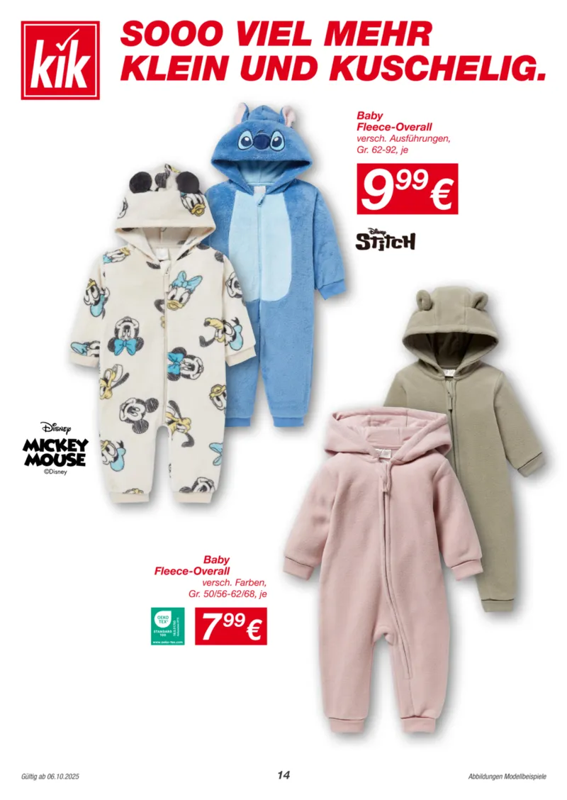 KiK Prospekt vom 06.10.2025, Seite 14