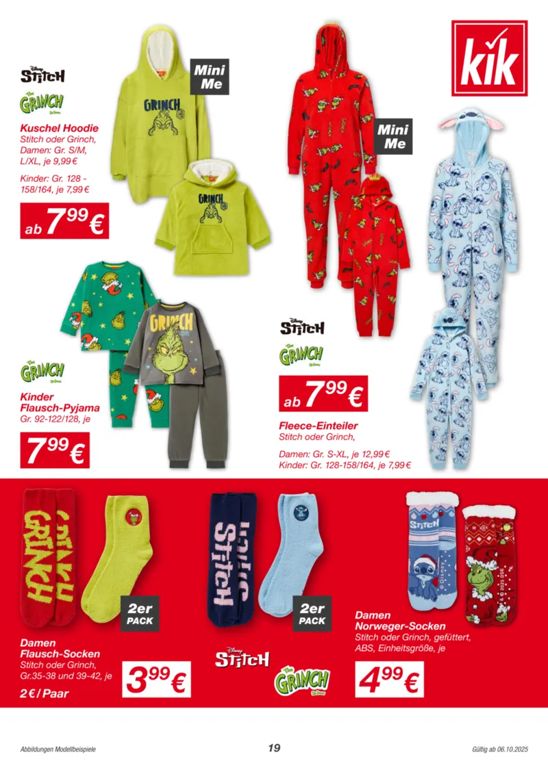 KiK Prospekt vom 06.10.2025, Seite 19