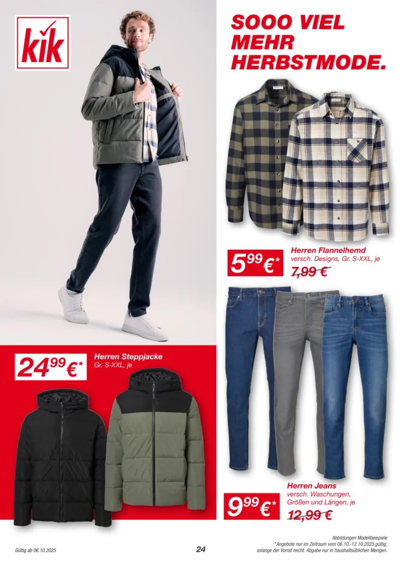KiK Prospekt vom 06.10.2025, Seite 24