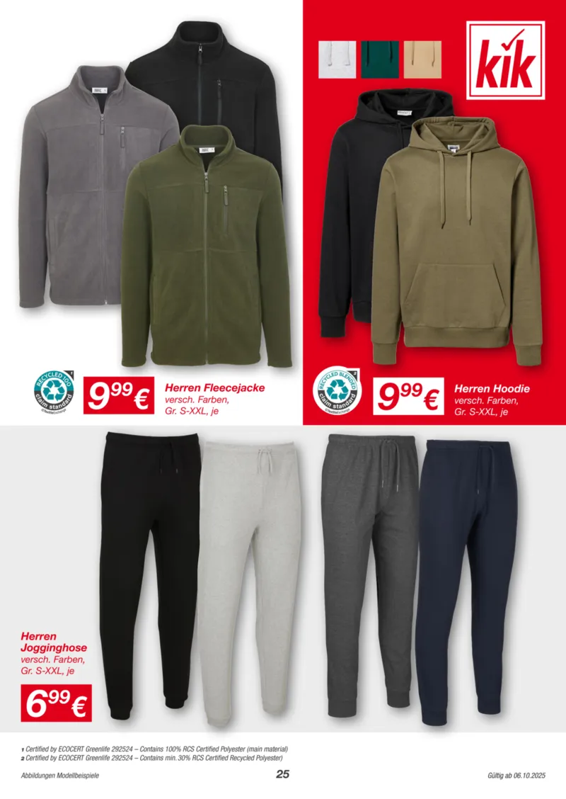 KiK Prospekt vom 06.10.2025, Seite 25