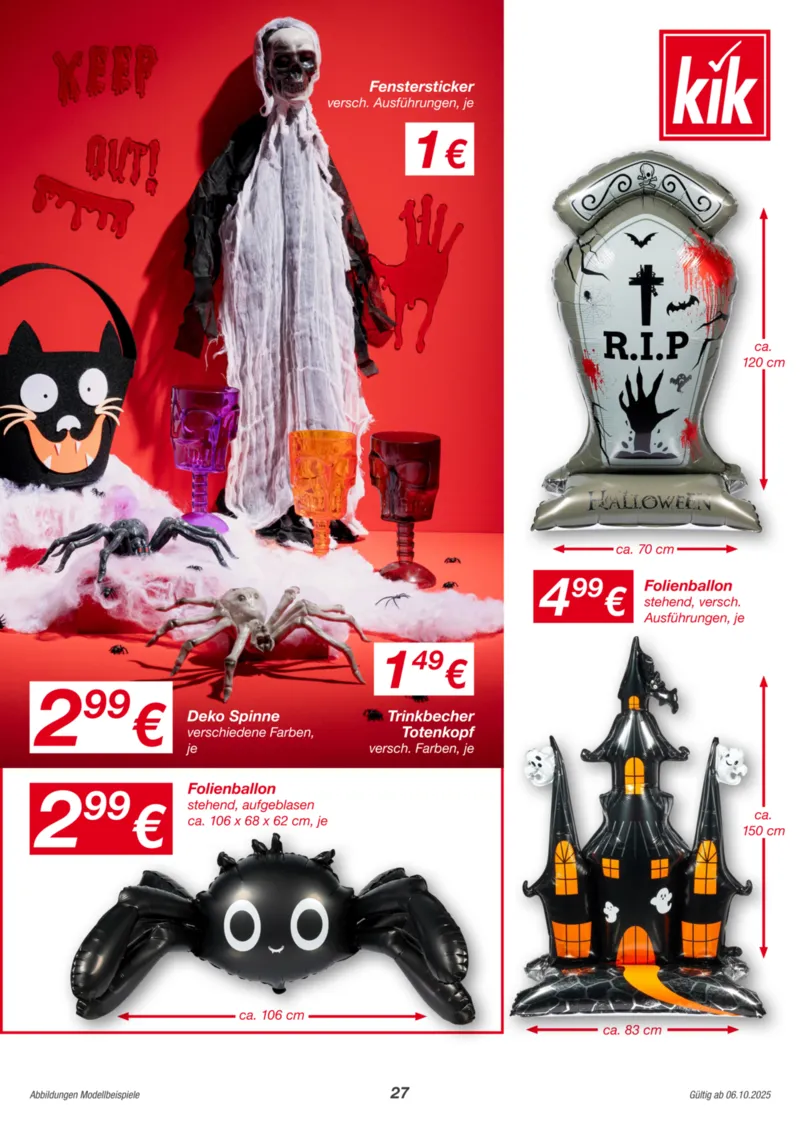 KiK Prospekt vom 06.10.2025, Seite 27