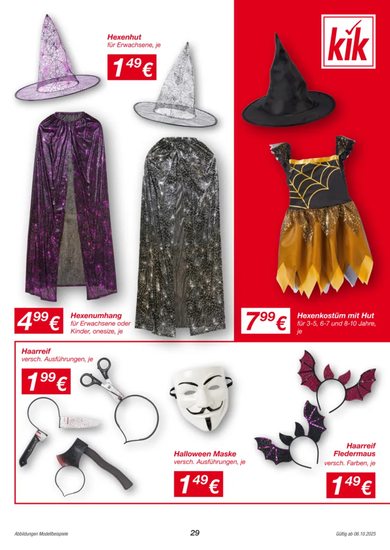 KiK Prospekt vom 06.10.2025, Seite 29