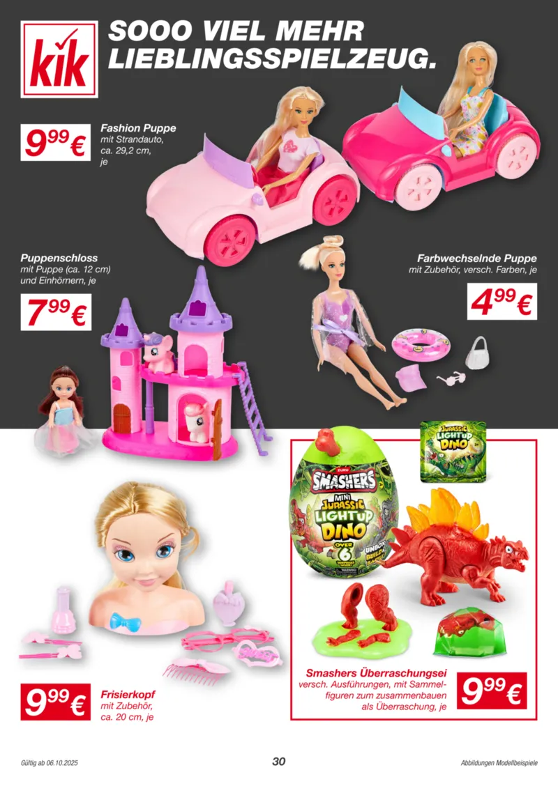 KiK Prospekt vom 06.10.2025, Seite 30