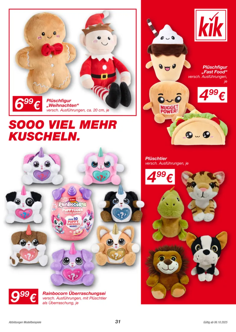KiK Prospekt vom 06.10.2025, Seite 31