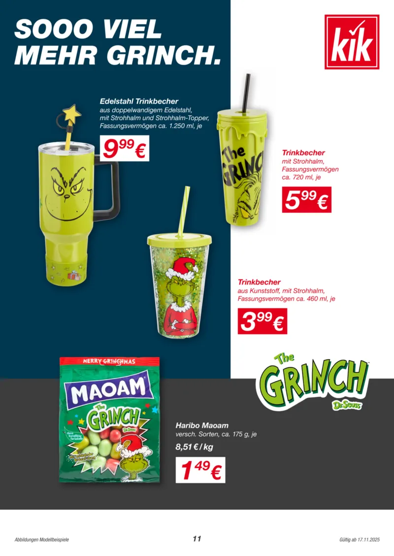 KiK Prospekt vom 17.11.2025, Seite 11