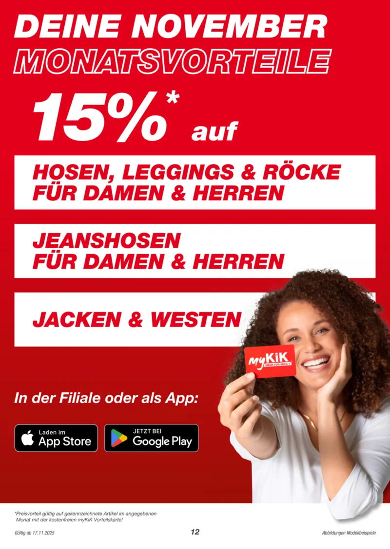 KiK Prospekt vom 17.11.2025, Seite 12