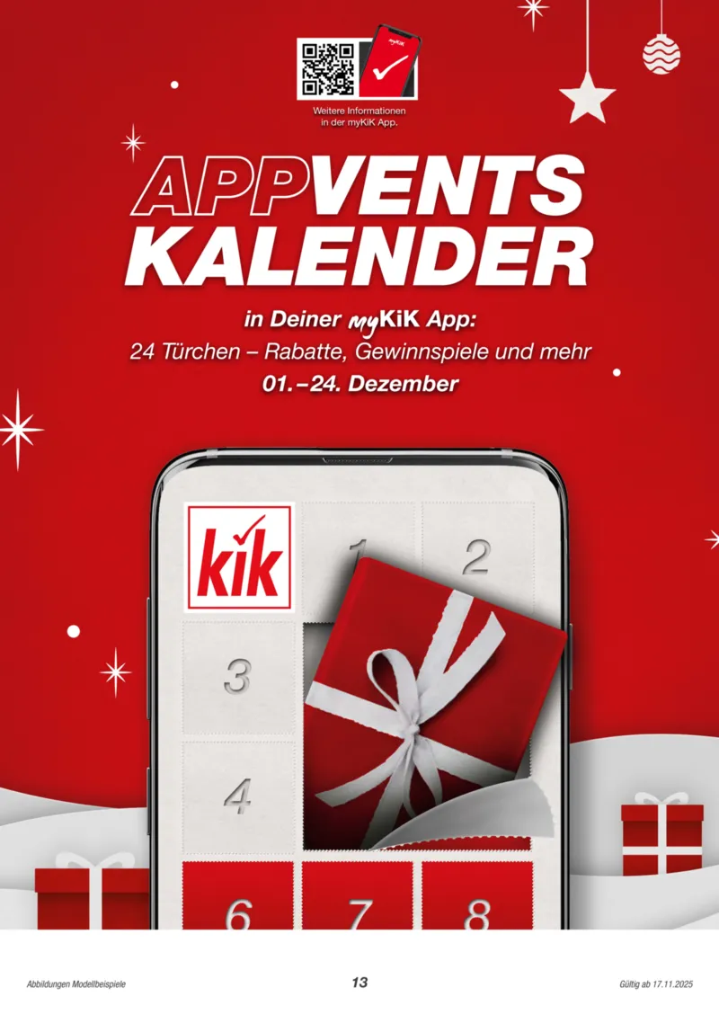 KiK Prospekt vom 17.11.2025, Seite 13