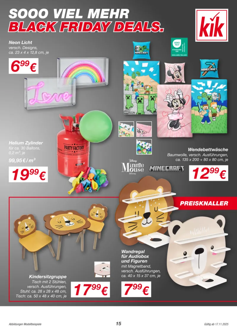 KiK Prospekt vom 17.11.2025, Seite 15