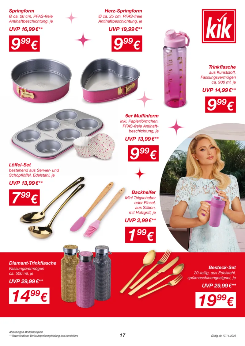 KiK Prospekt vom 17.11.2025, Seite 17