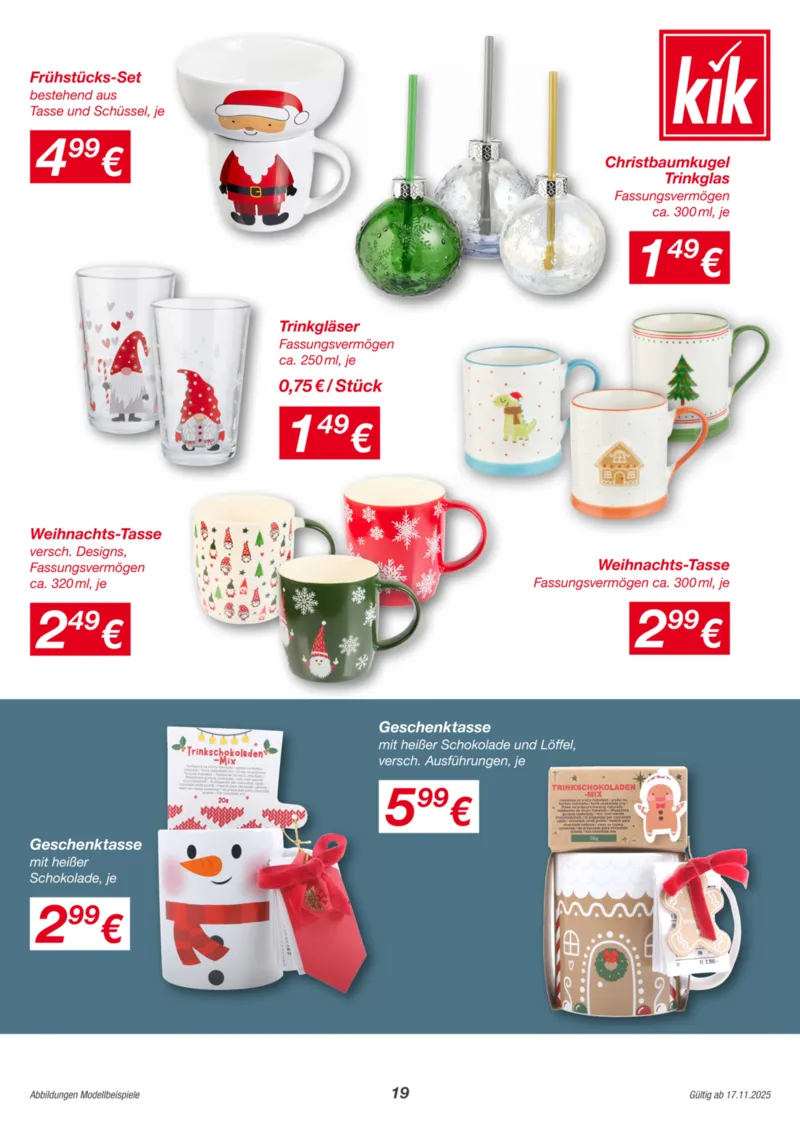 KiK Prospekt vom 17.11.2025, Seite 19