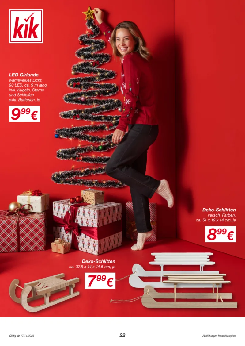 KiK Prospekt vom 17.11.2025, Seite 22