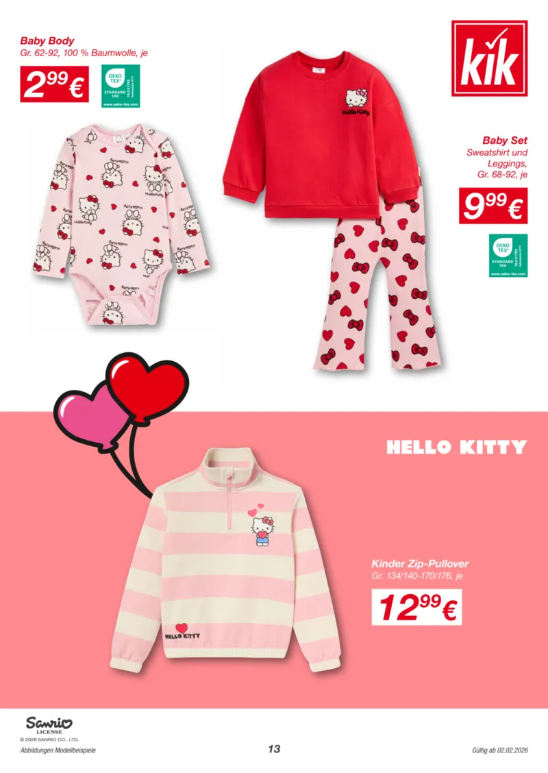 KiK Prospekt vom 02.02.2026, Seite 13