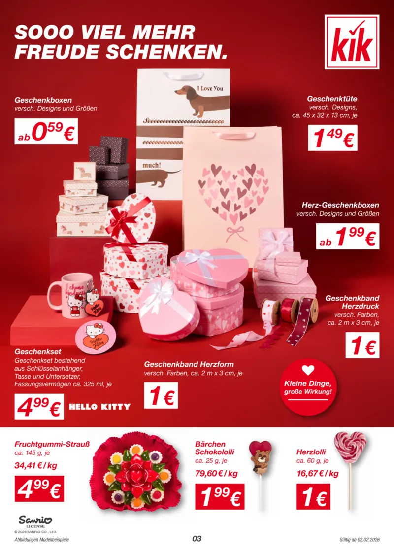 KiK Prospekt vom 02.02.2026, Seite 3