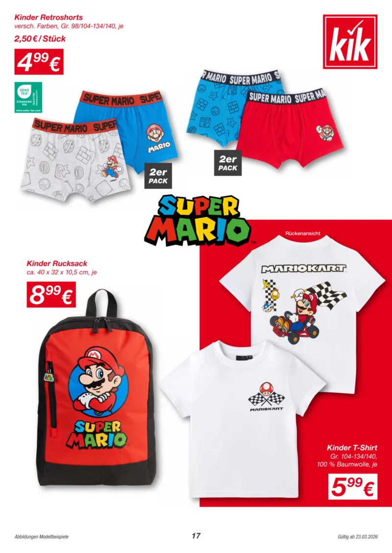 KiK Prospekt vom 23.03.2026, Seite 17