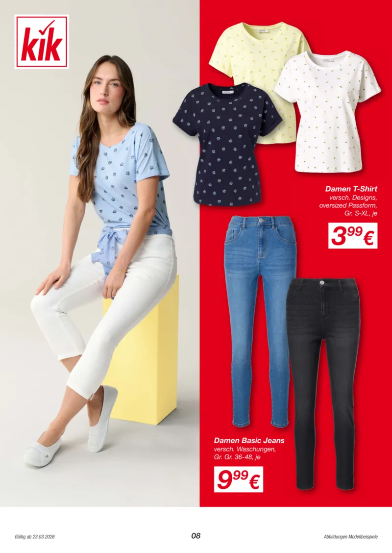 KiK Prospekt vom 23.03.2026, Seite 8