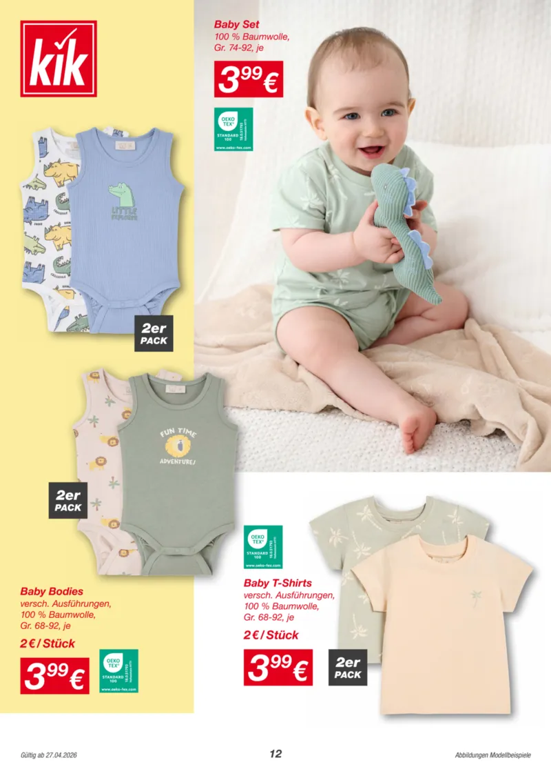 KiK Prospekt vom 27.04.2026, Seite 12