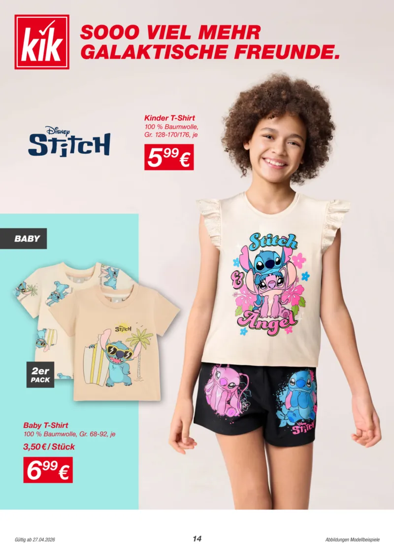 KiK Prospekt vom 27.04.2026, Seite 14
