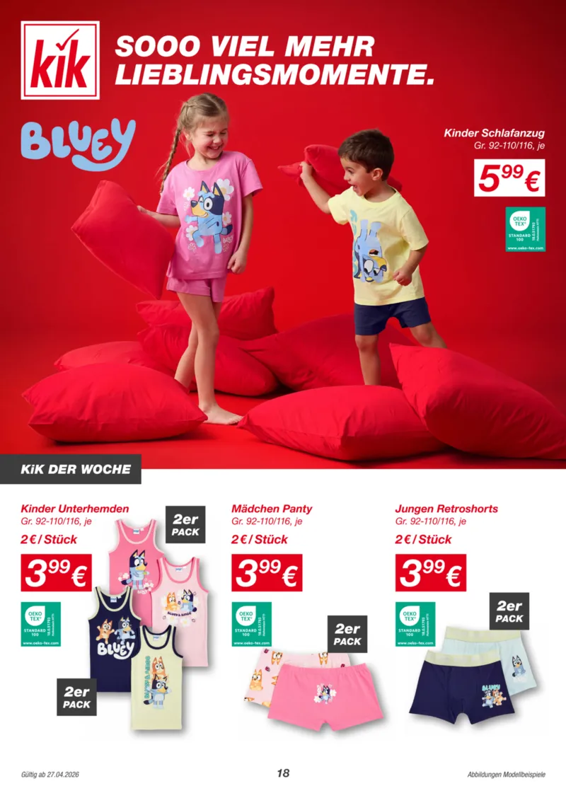 KiK Prospekt vom 27.04.2026, Seite 18