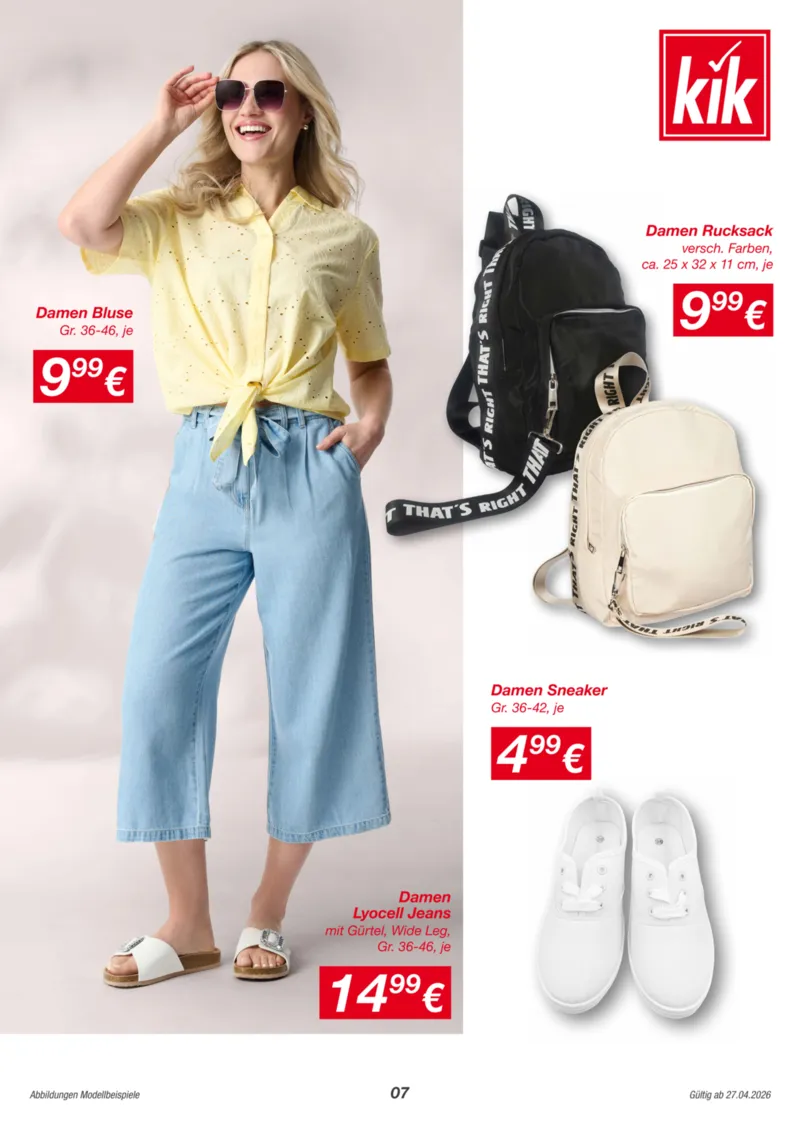 KiK Prospekt vom 27.04.2026, Seite 7