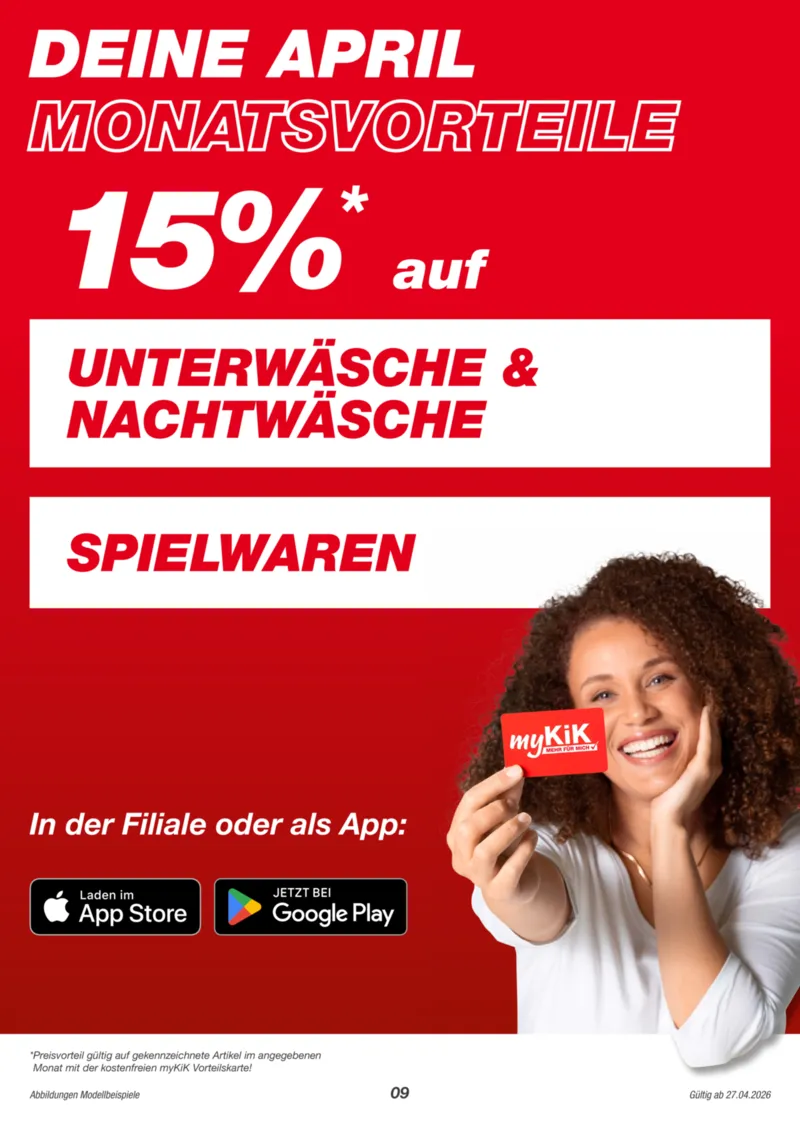 KiK Prospekt vom 27.04.2026, Seite 9