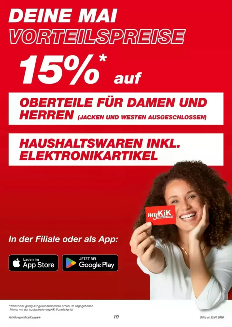 KiK Prospekt vom 25.05.2026, Seite 19
