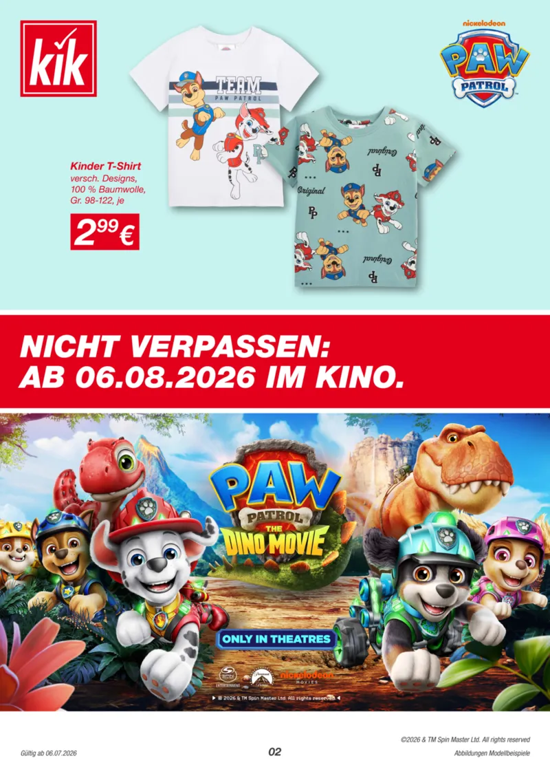 KiK Prospekt vom 06.07.2026, Seite 2