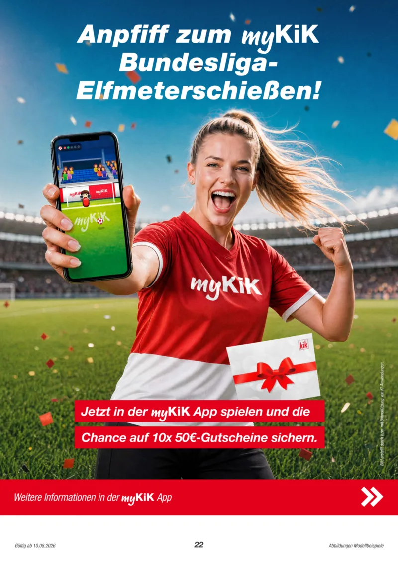 KiK Prospekt vom 10.08.2026, Seite 22
