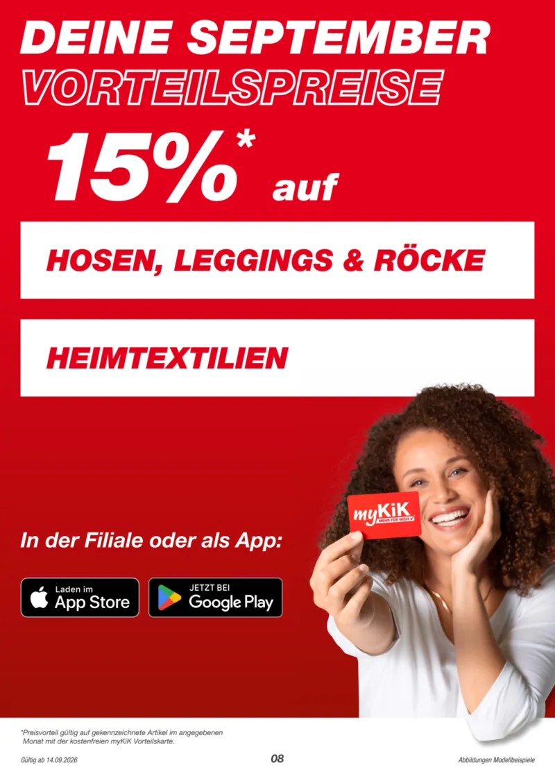 KiK Prospekt vom 14.09.2026, Seite 8