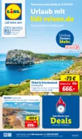 Lidl-Reisen Prospekt vom 14.05.2025